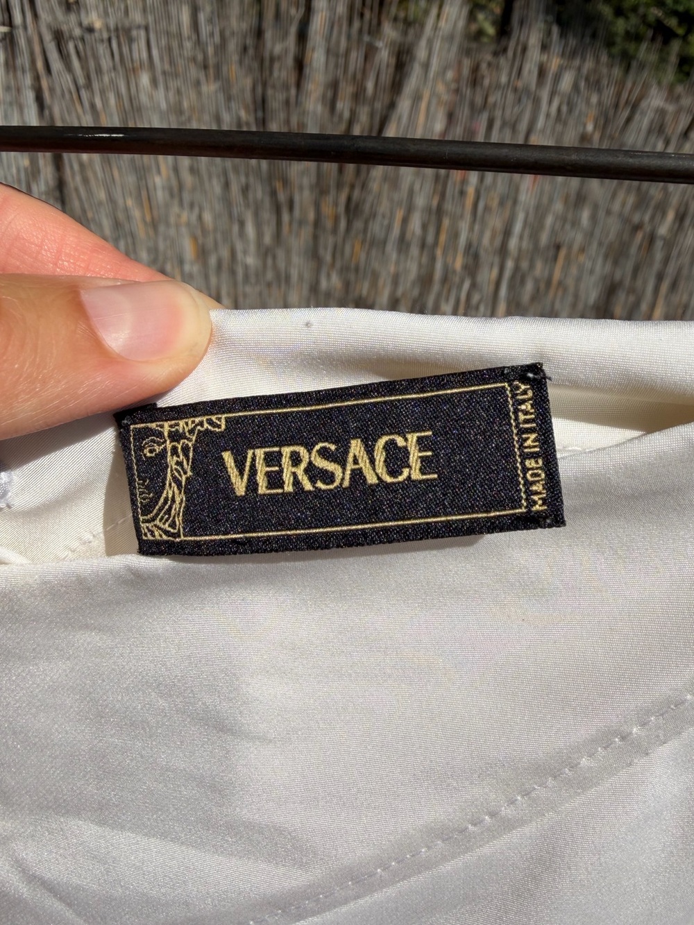 Vintage Versace White Capris